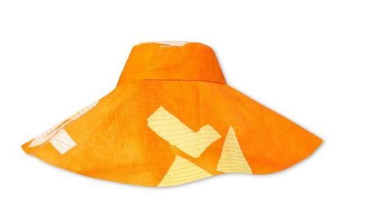 Hand-Batik Cotton Floppy Hat