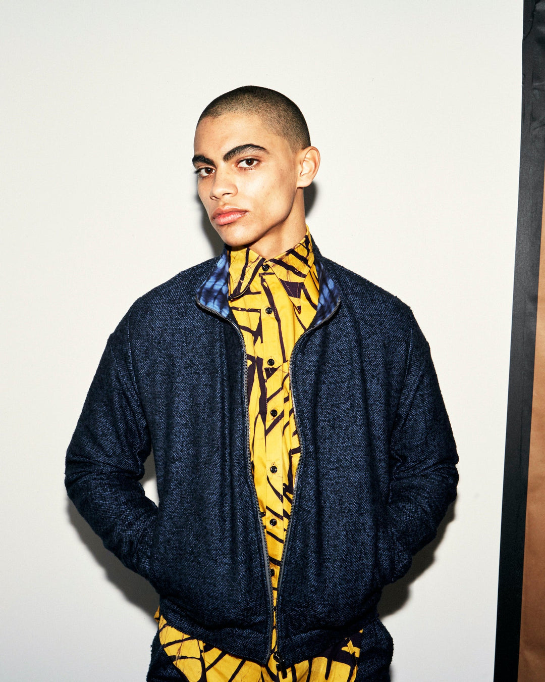Tweed Bomber Jacket