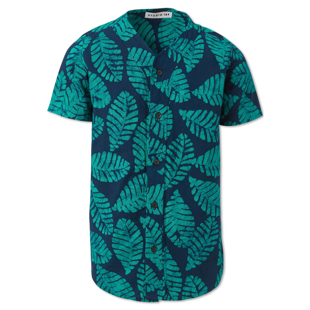 Cotton Baseball Short Sleeve Shirt