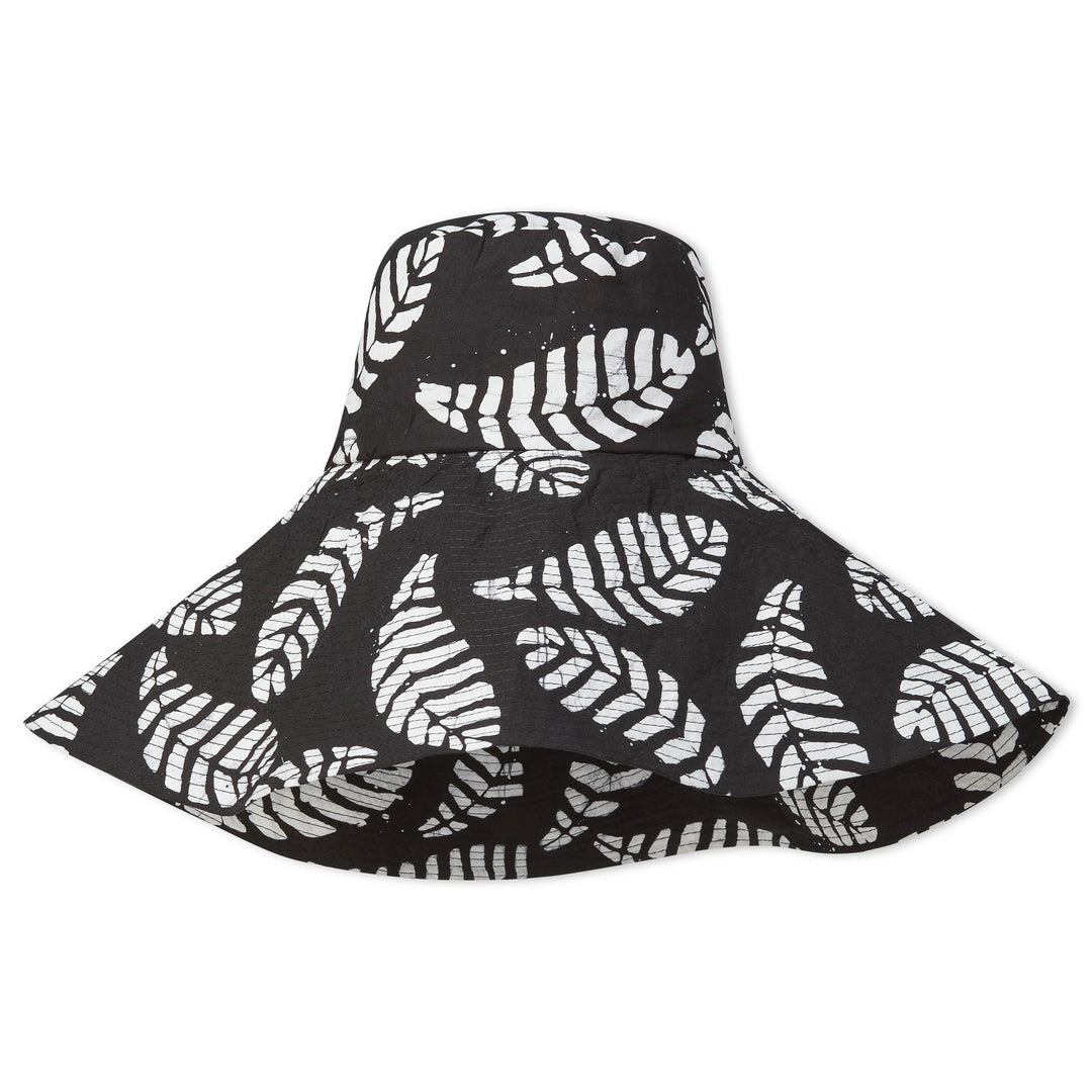 Hand-Batik Cotton Floppy Hat