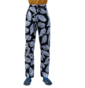 Hand-Batik Cotton Fisherman Drop Crotch Pants