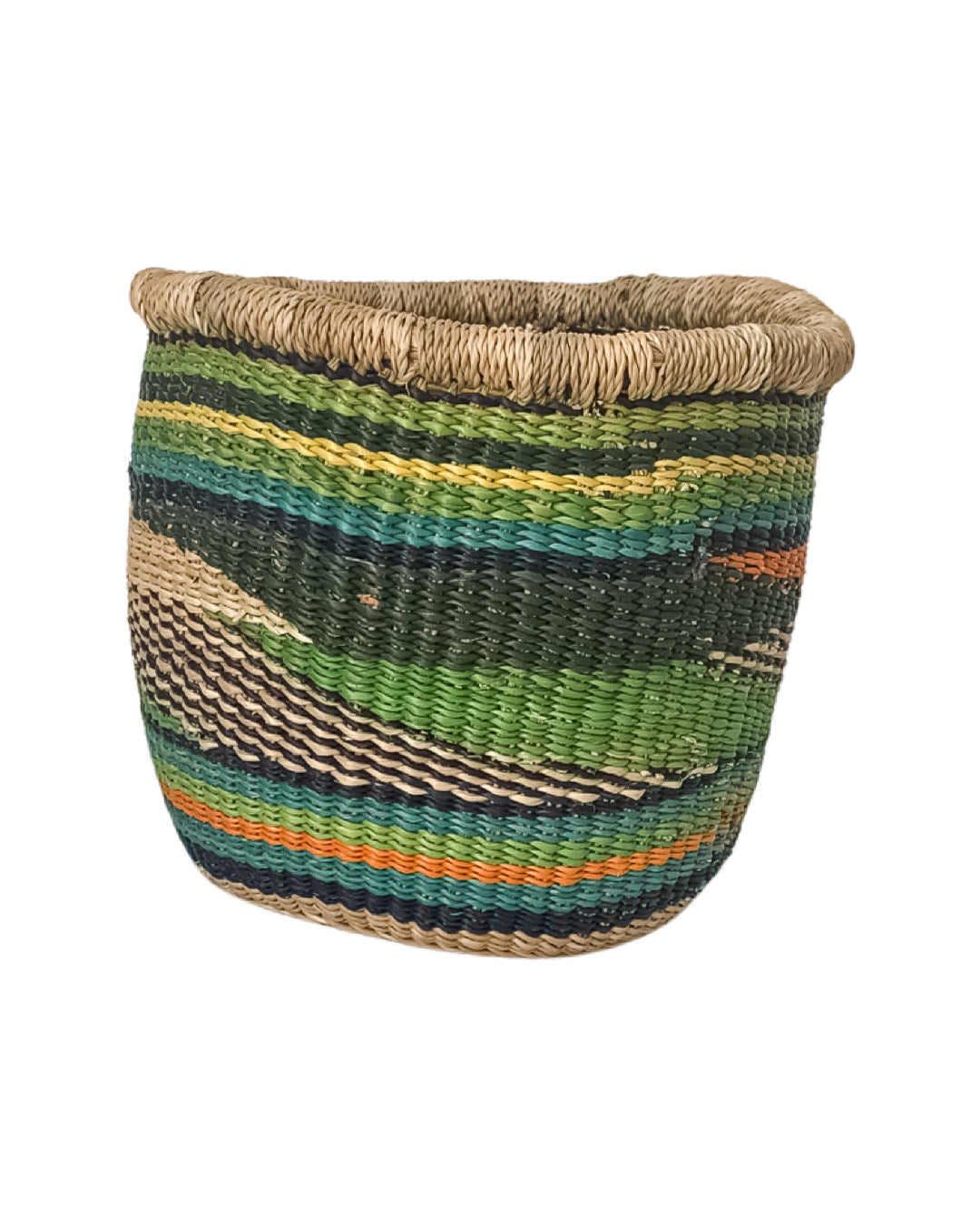 Hand-Woven Mini Planter