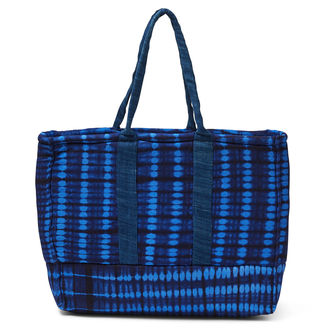 Hand-Batik Cotton Oversized Tote Bag