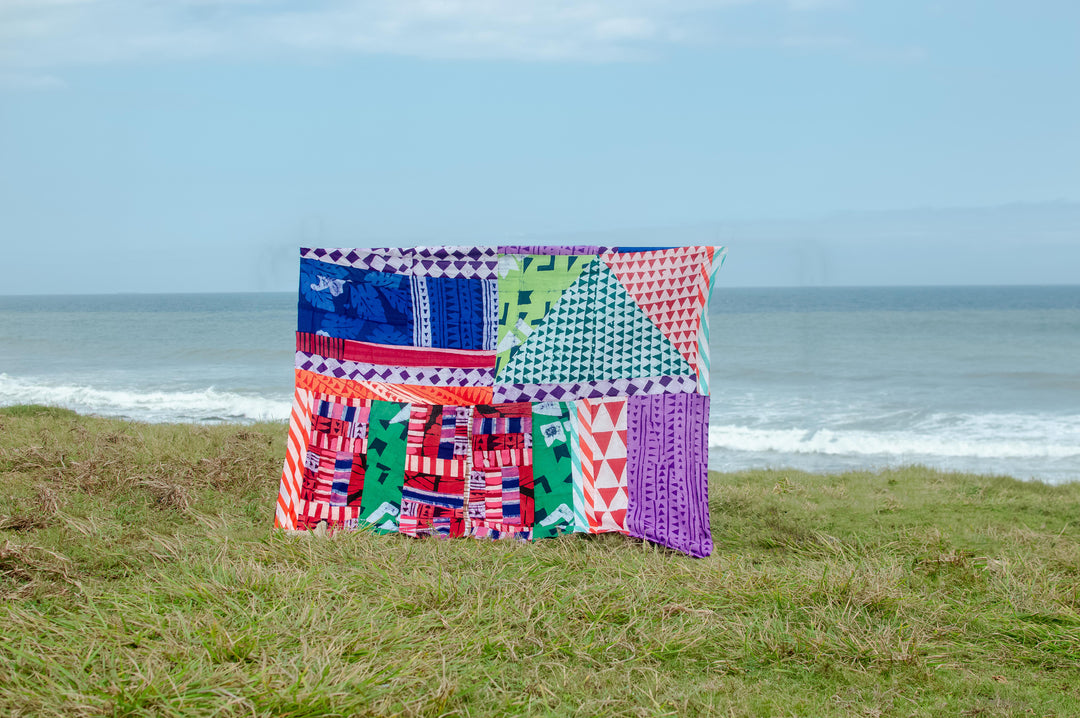 Ghana, Fashion, Handmade, Decor, Home Goods, West Africa, present, Gift, comfy, family, patchwork, sustainable, ethical, luxury, heirloom, quilt, new arrivals
