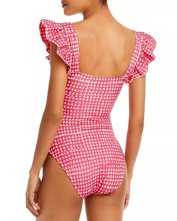 Aqua x Studio 189: Pink Mini Jazzy Jeff One Piece Swimsuit