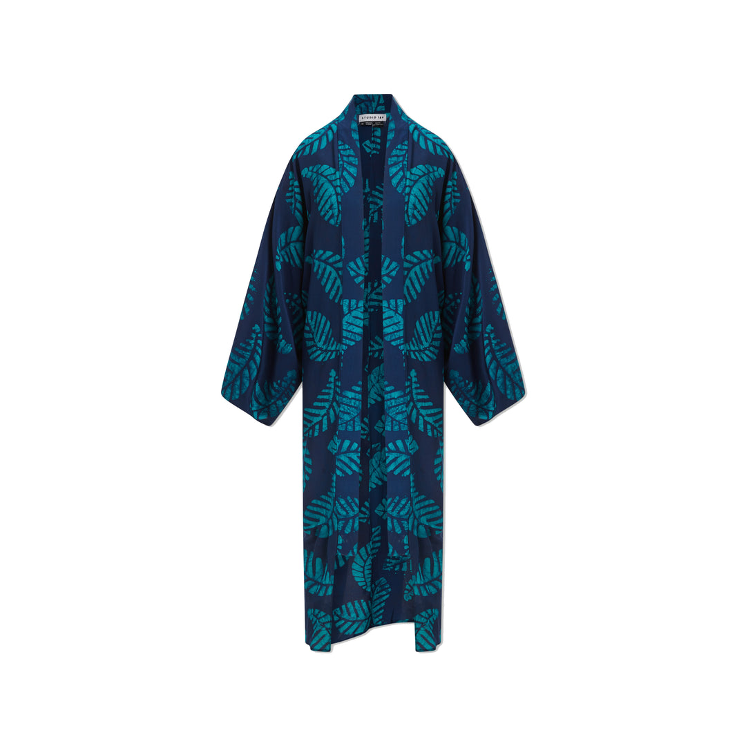 Silk Long Kimono