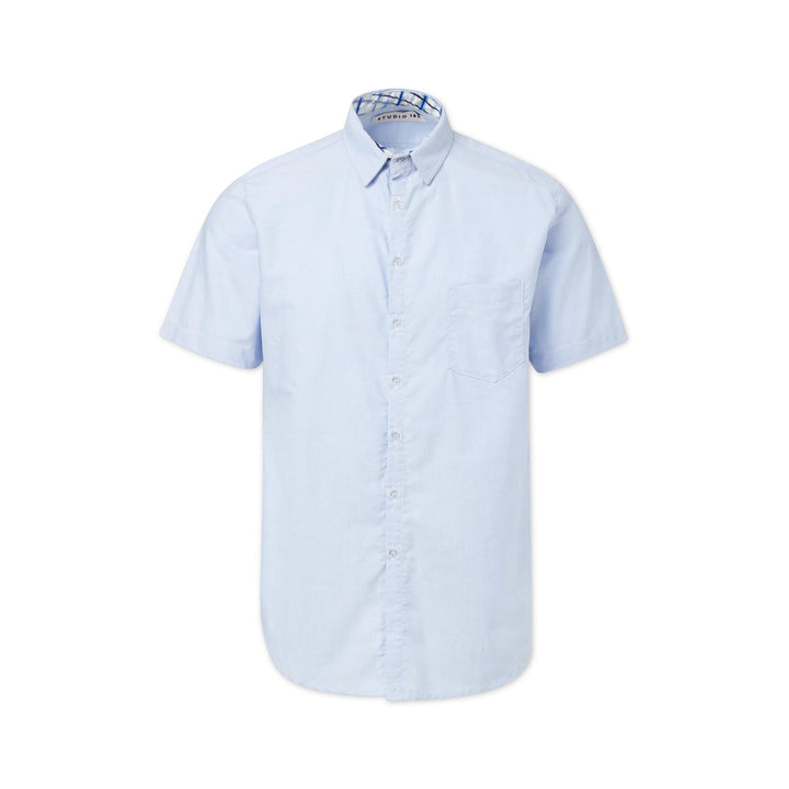 Cotton Andy Button Down Short Sleeve Shirt