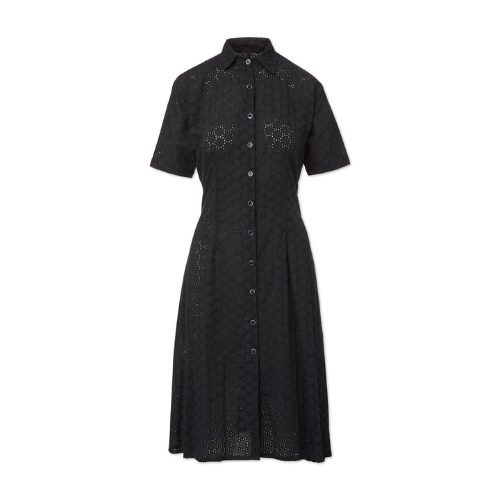 Cotton Midi Shirt Dress