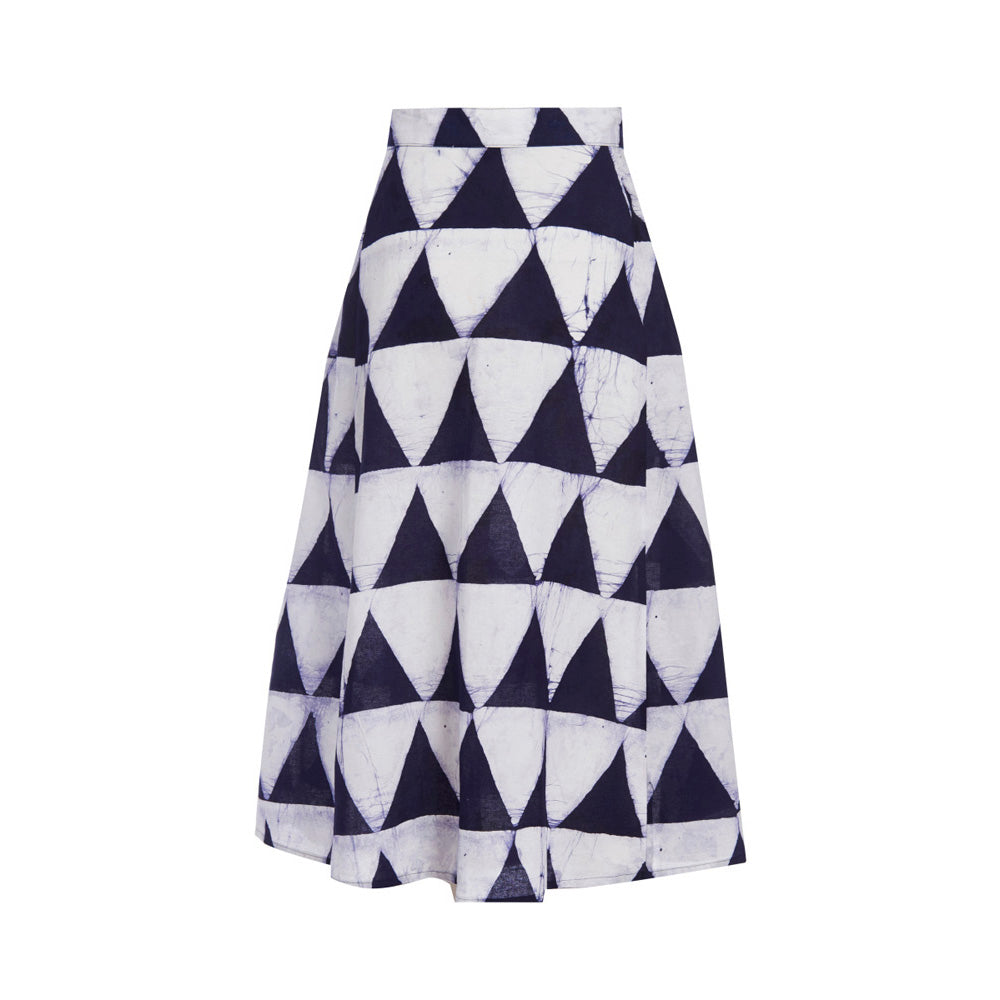 Cotton A-line Skirt