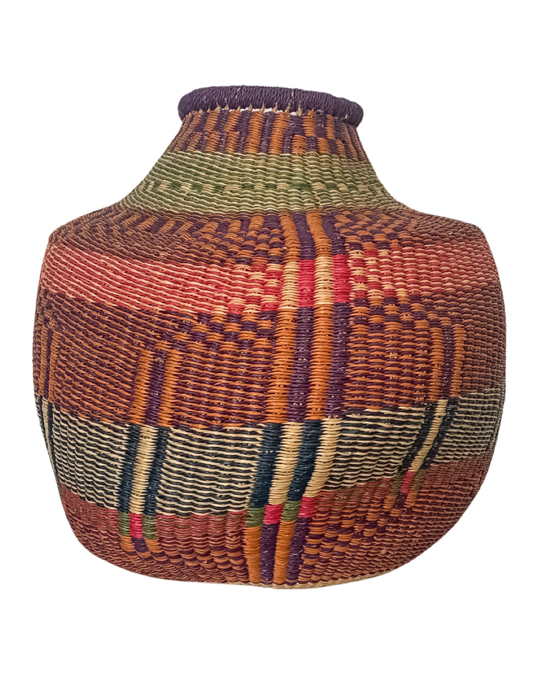 Hand-Woven Flower Pot Basket