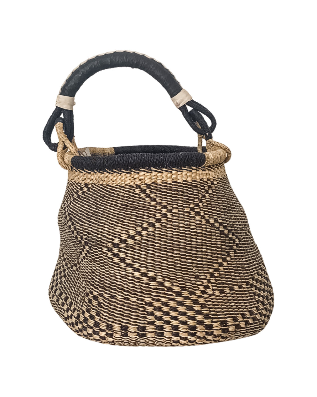 Hand-Woven Pot Basket