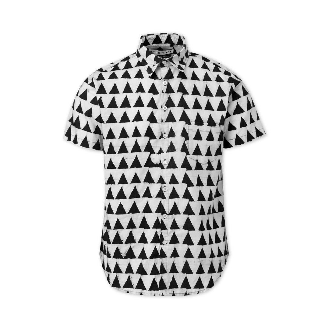 Cotton Andy Button Down Short Sleeve Shirt