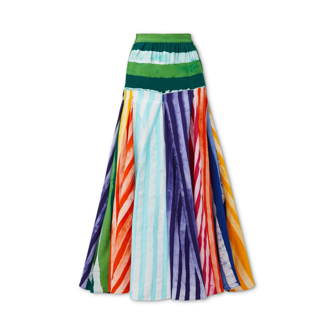 skirt, Africa, Fashion, conservative, vibrant, casual, color, easy, relaxed, dance, movement, flowy,  heels, rainbow, stripes