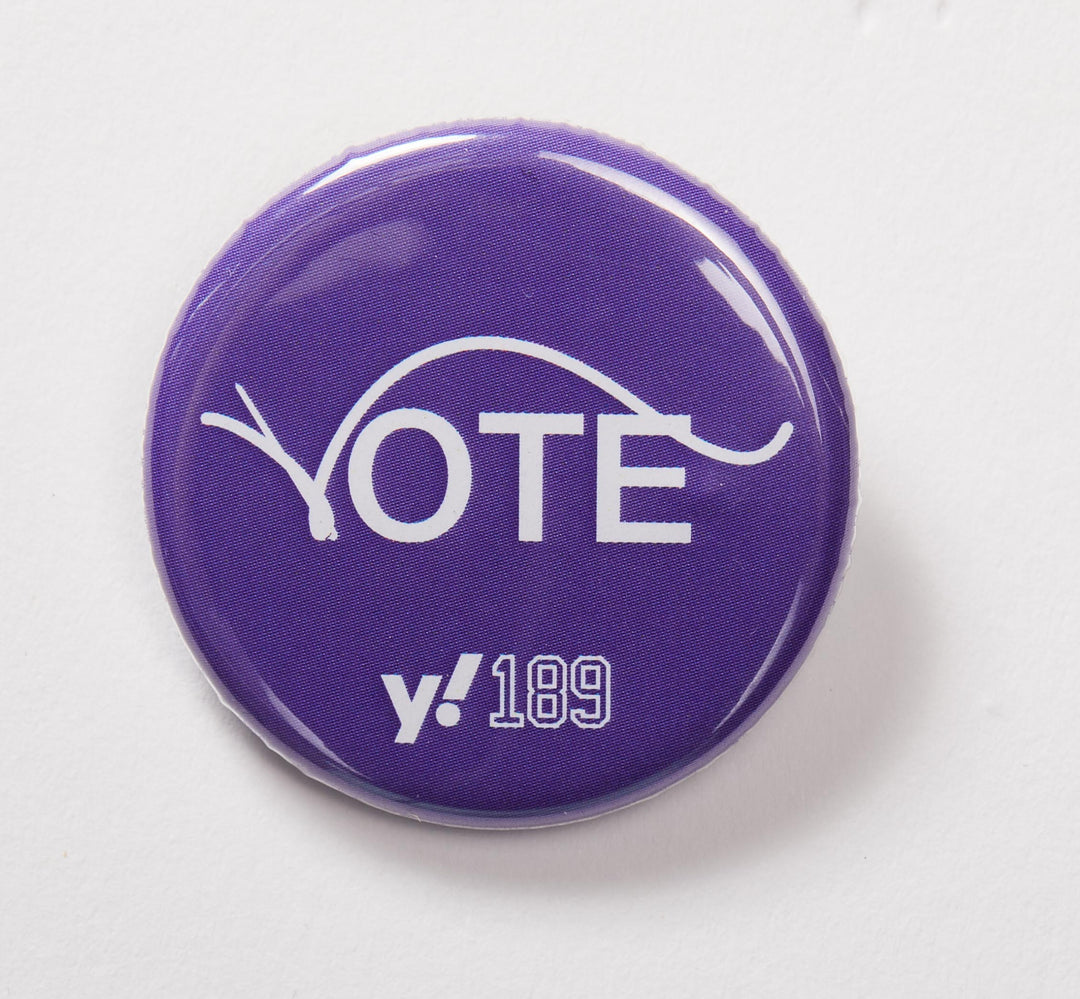 Yahoo x Studio189 Vote Pins