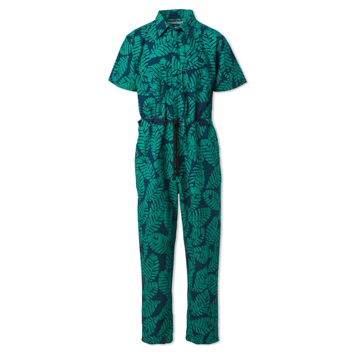 Hand-Batik Cotton Jumpsuit